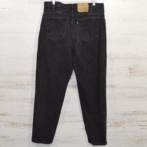 Vintage Levis 550  Black Denim Jeans